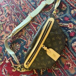 Louis Vuitton Monogram Brown and Tan Crossbody Bag